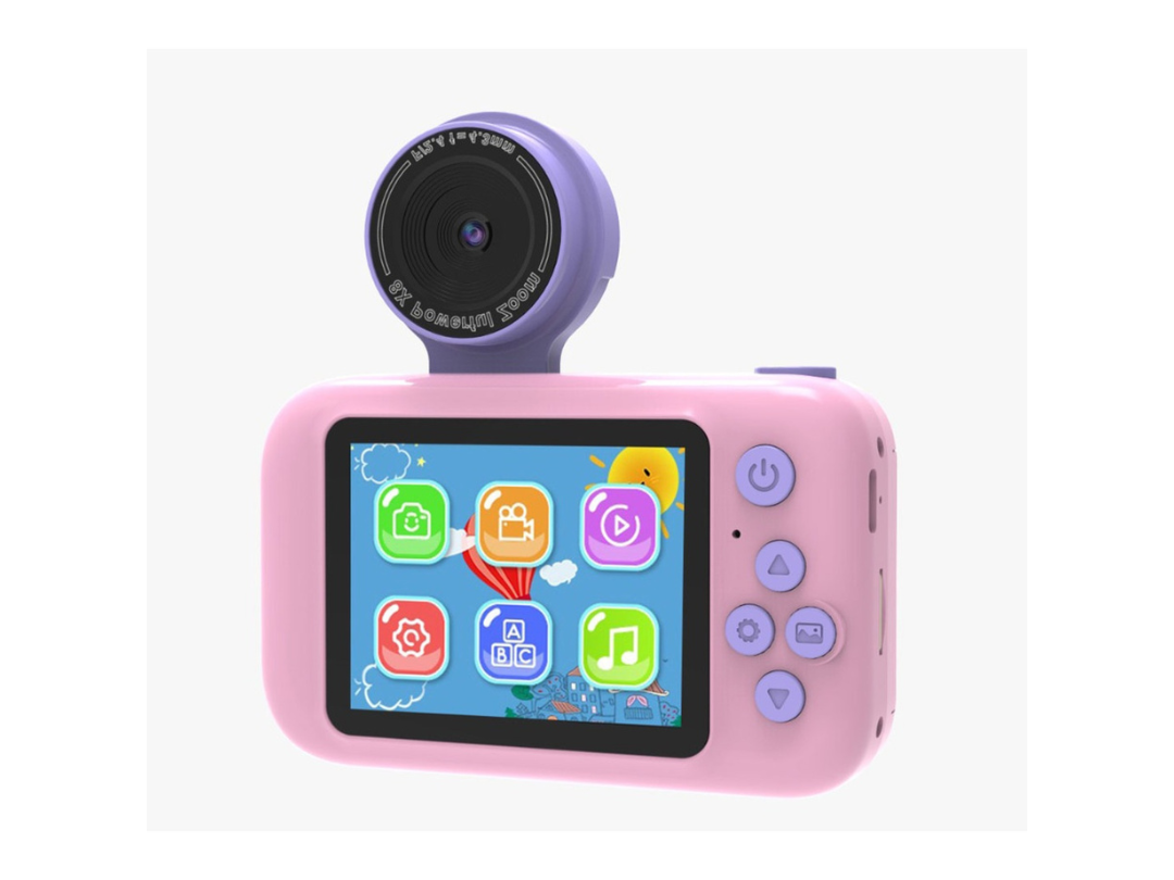 Buy Porodo Kids Flip Camera – Pink with Tripod | in Qatar Buy Porodo Kids Flip Camera – Pink with Tripod | in Qatar